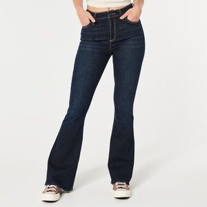 High Rise Flare Jeans Hollister 5S